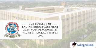 CVR College of Engineering Placement 2024: 900+ Placements, Highest Package INR 33 LPA